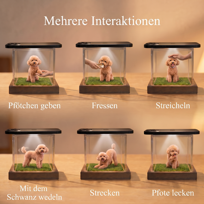 Personalisiertes Haustier Hologramm